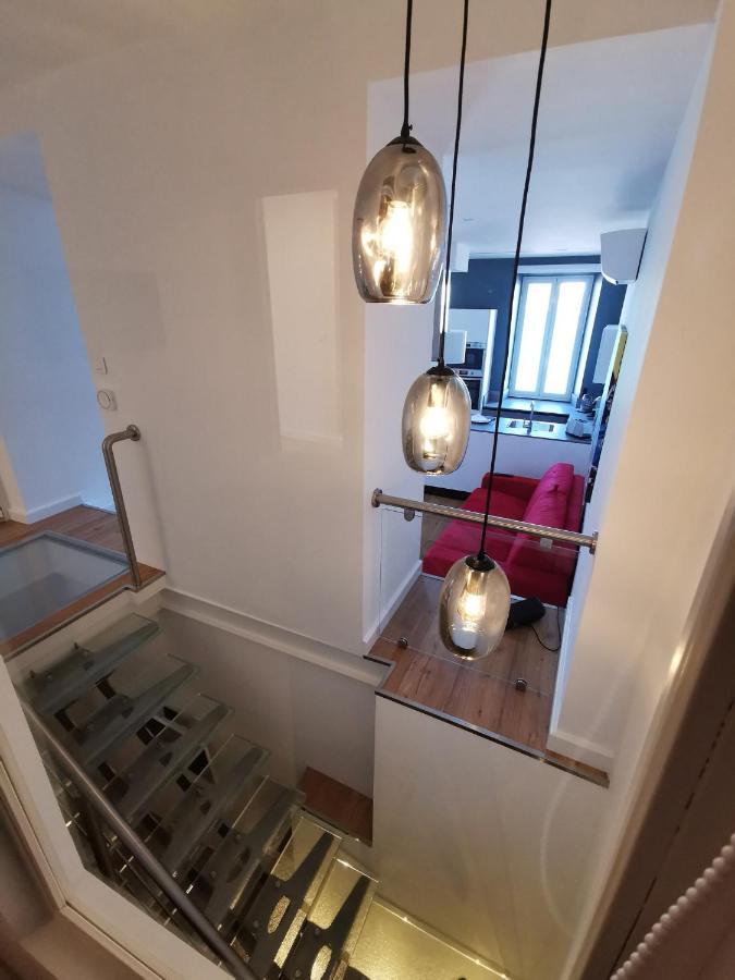 Magnifique Duplex Vue Mer Menton Exterior foto
